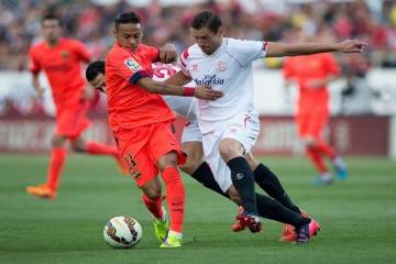 La Liga: Barcelona squander two-goal lead to draw at Sevilla