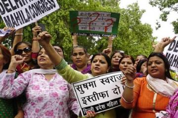 BJP opens new line of defence, calls Congress �anti-woman�
