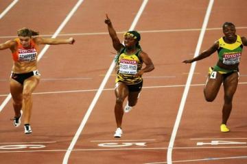 Historic treble for Fraser-Pryce
