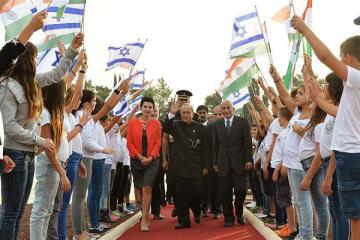 Pranab Mukherjee addresses Israel Parliament
