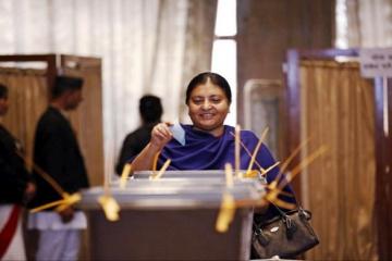 Nepal gets first woman President