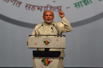 Modi calls India, Africa �two bright spots�