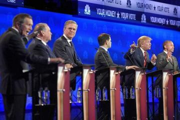 Republicans debate middle class miseries, crony capitalism