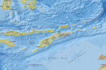 6.8 quake strikes close to East Timor�s capital