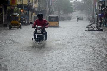 Rain pounds Tamil Nadu as depression looms large