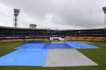 India vs SA: Wet outfield delays start of play