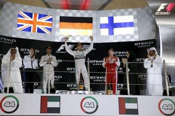 Nico Rosberg wins Abu Dhabi F1 Grand Prix 2015
