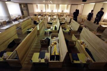South Korean 'mock funerals' seek to ease life's stresses