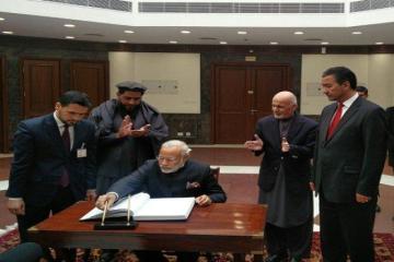 Modi inaugurates Afghan parliament building