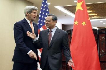 Kerry presses China on North Korea, South China Sea