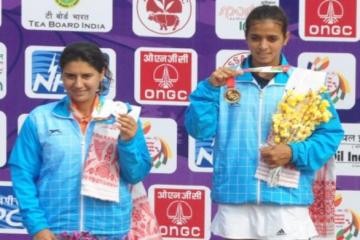 Golden double for Ankita