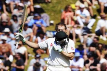 Voges cashes in as Australia forge huge lead