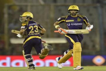 KKR thump Kings XI by six wickets; join Gujarat Lions at the top of points table